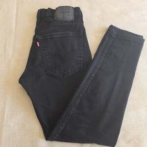 Levi's 512 Slim Taper Black Denim Jeans Size 30x30 Mens